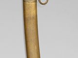 an image of a very long horn shaped object