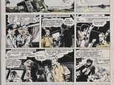 an image of a comic strip with an airplane in the background