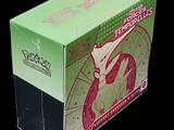 a green box with a picture of a dragon on it