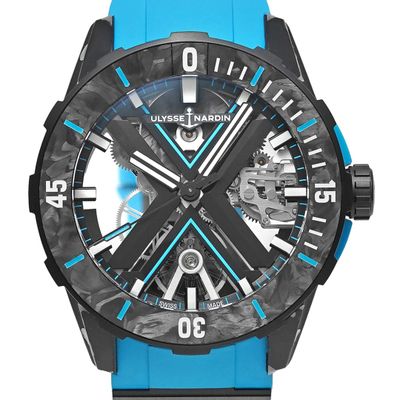ULYSSE NARDIN Modèle : Diver X Skeleton Azur