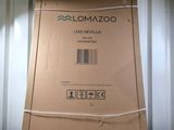 a cardboard box sitting on top of a white table