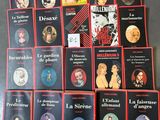 beaucoup de livres sur la table