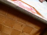 a person that is making a cake on a table
