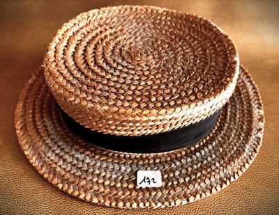two hats that are sitting on top of each other