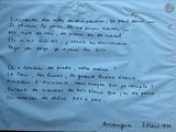 a piece of paper that has writing on it