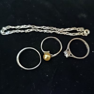 Petit lot argent. Pb : 5g26 - Photo 1