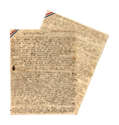 a close up of a piece of paper with writing on it