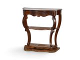 l'image d'une table en bois surmontée d'une étagère