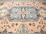 a rug on the floor with a pattern on it