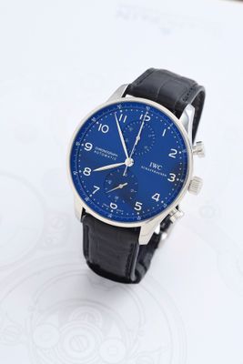 IWC Chronographe Portugaise - Blue Electric - Photo 1