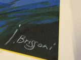 a picture of a painting on the wall of a room