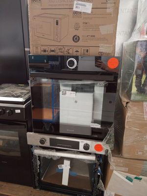 many different appliances that are stacked on top of each other