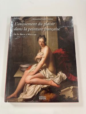 the cover of a book with a painting of a woman in a bathrobe