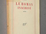the cover of the book le roman inagreve, with a red and white border