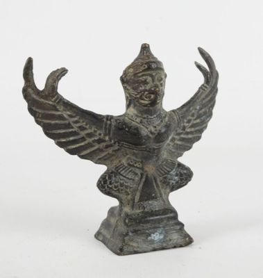 an image of a statue of a woman with wings on a white background