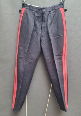 an image of a pair of pants hanging on a hanger