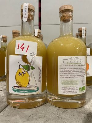 2B de liqueur « Limoncello » en 50cl par La Mer Blanche. - Photo 1