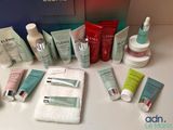 a picture of a variety of skin care products on a counter