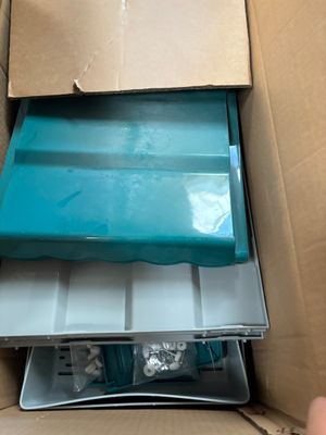 a box with a bunch of items inside of it