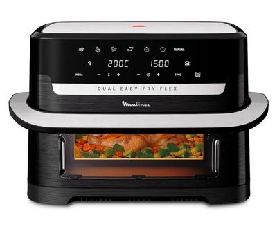 Moulinex Easy Fry Dual Flex, air fryer, Grand tiroir de 9L, …