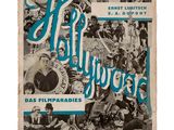an old movie poster with a bunch of people on it