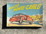 a box with a picture of a red car on it
