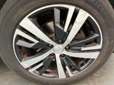 a close up of a tire on a car