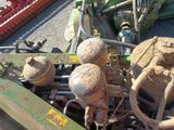 an image of a close up of a tractor ' s engine
