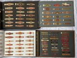 a lot of cigars that are in a book