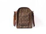 louis vuittou cross body bag in monogram canvas and leather