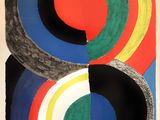 an image of a picture of a painting with circles on it