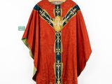 an image of a priest ' s robe with a cross on it