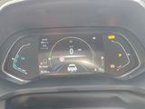 a car dashboard with a digital display on it