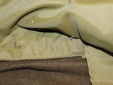 a close up of a piece of clothing with a tag on it