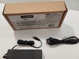 an image of a box with a charger and a power cord