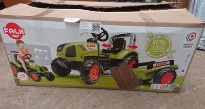 Tracteur à pédales Claas - FALK - Volant directionnel et Rem…