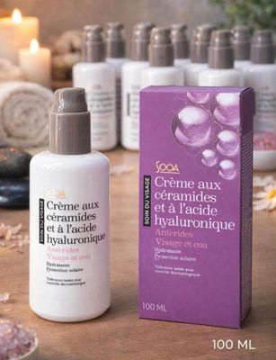 Lot de12 crème anti ride de marque valable 12 mois après ouv…