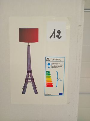 @@@ 1 lampadaire rouge 26507RO - NEUF EN CARTON - VENDU SUR …