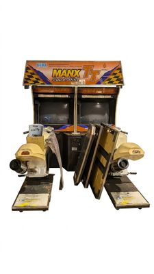 Borne d'arcade - Sega double moto Manx TT twin - Complet en …