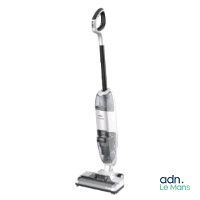 a close up of a vacuum cleaner on a white background