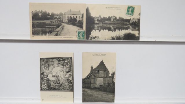 Blessac : Lot de 4cpa. B.E. général