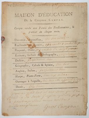 un gros plan d'un vieux document sur lequel figurent des inscriptions