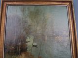 a picture of a painting hanging on a wall