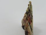 a small piece of food that is sitting on a table