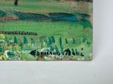 a picture of a painting on a white wall