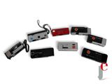 many different types of video game controllers arranged in a circle
