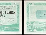 un gros plan sur deux billets différents, présentant des motifs distincts
