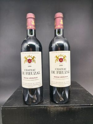2 Bts CHATEAU DE FIEUZAL(TLB,elt) Pessac Leognan Rouge 1999