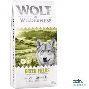 Nourriture pour chiens « Wolf of Wilderness Green Fields »