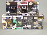 a lot of batman pop vinyl figures in the box